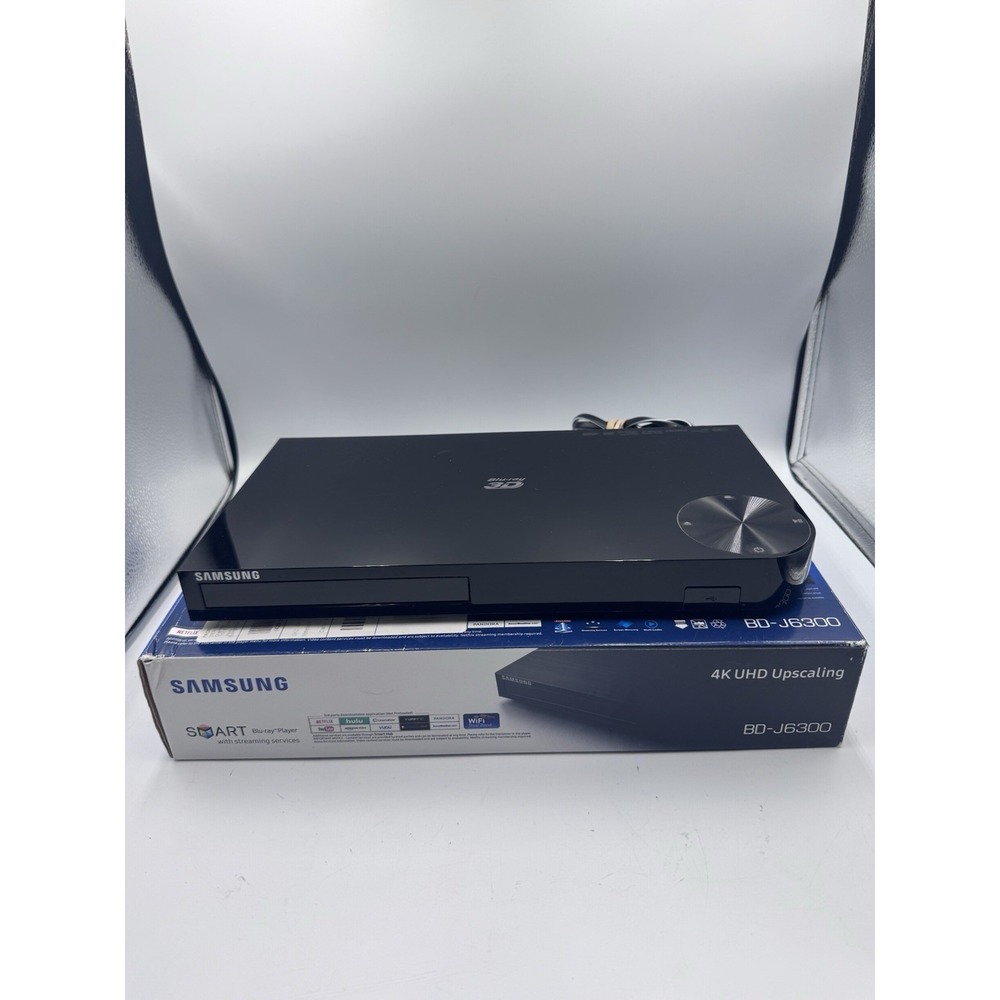 Samsung BD-J6300 Blu-Ray Player HDMI 1080p NO Remote Tested Working